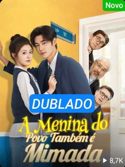 Capa da minisserie A Menina do Povo Também