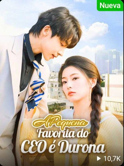 Capa da minisserie A Pequena Favorita do Ceo É