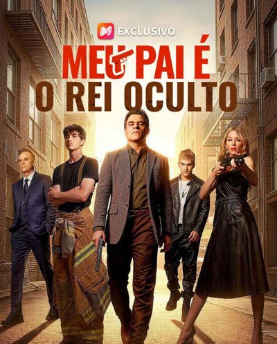 Capa da minisserie Meu Pai É o Rei Oculto