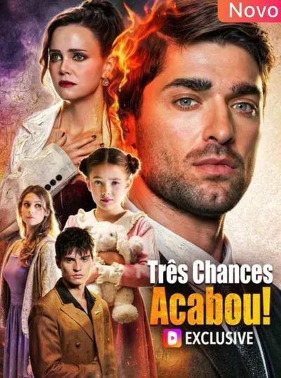Capa da minisserie Três Chances Acabou!