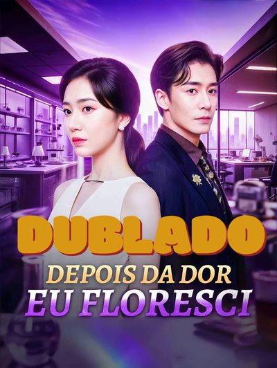 Capa da minisserie Depois da Dor Eu Floresci