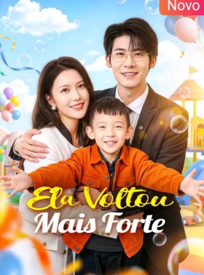 Capa da minisserie Ela Voltou Mais Forte