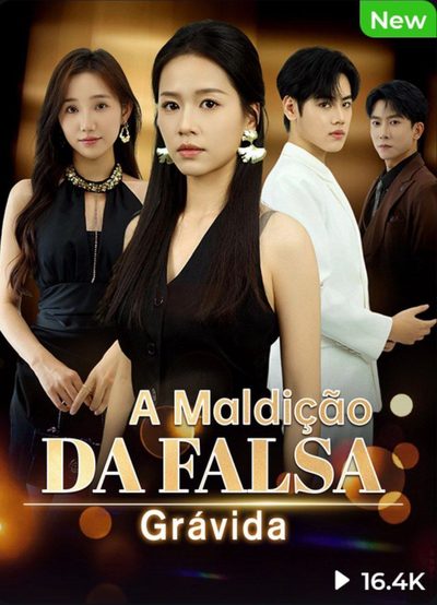 Capa da minisserie A Maldição da Falsa Grávida
