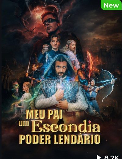 Capa da minisserie Meu Pai Escondia Um Poder