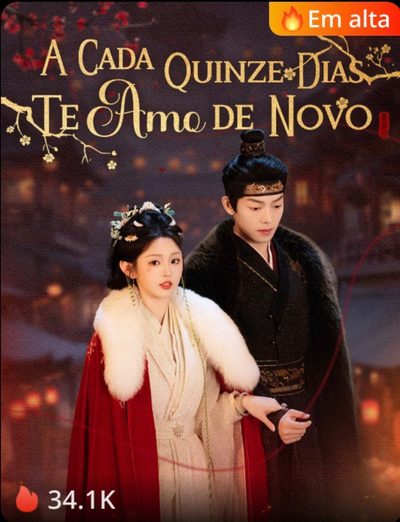 Capa da minisserie A Cada Quinze Dias Te Amo de Novo