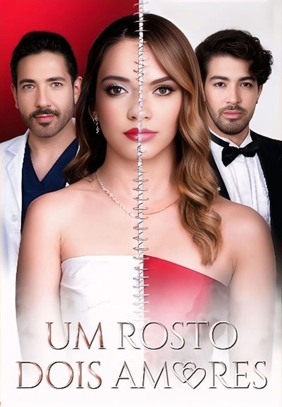 Capa da minisserie Um Rosto, Dois Amores