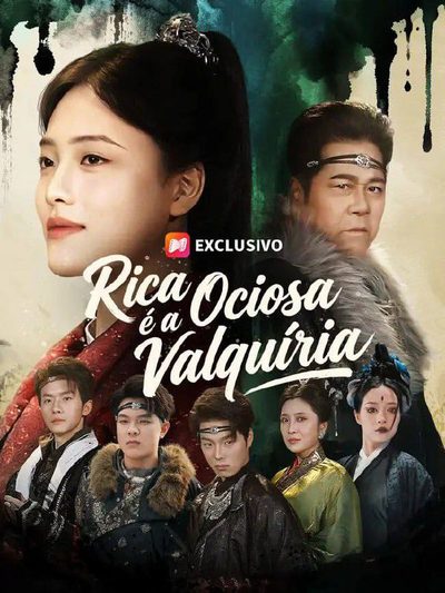 Capa da minisserie Rica É a Ociosa Valquíria