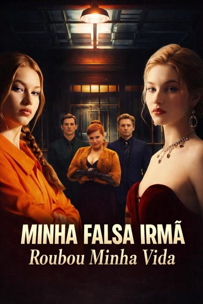 Capa da minisserie Minha Falsa Irmã Roubou Minha Vida