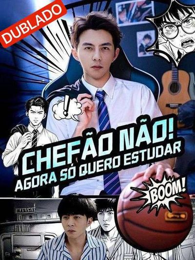 Capa da minisserie Chefão Não! Agora So Quero Estudar
