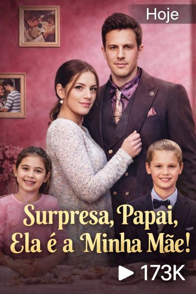 Capa da minisserie Surpresa, Papai! Ela É a Minha Mãe