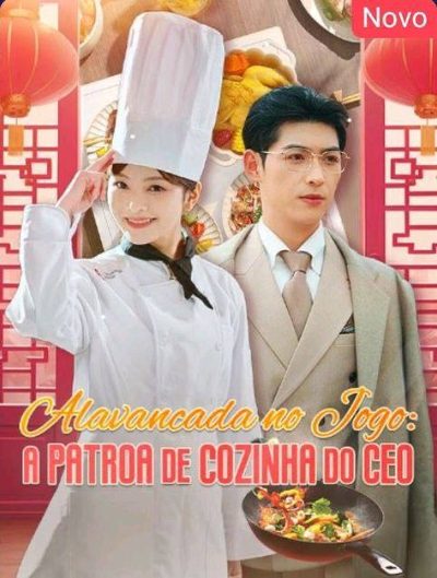 Capa da minisserie Alavancada no Jogo a Patroa de Cozinha do Ceo