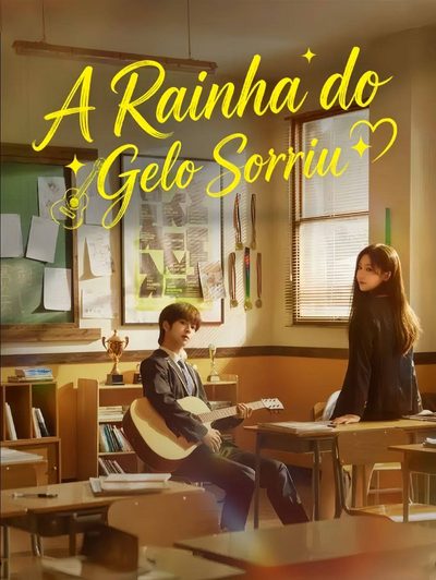Capa da minisserie A Rainha do Gelo Sorriu