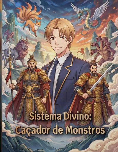Capa da minisserie Sistema Divino: Caçador de Monstros