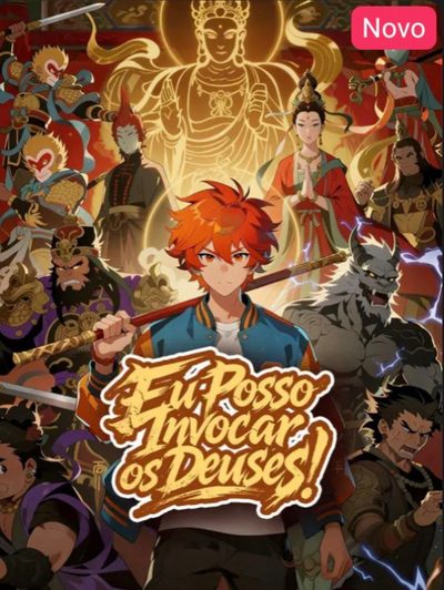 Capa da minisserie Eu Posso Invocar os Deuses!