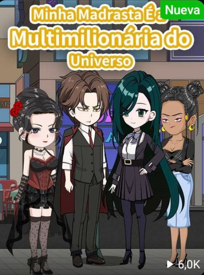 Capa da minisserie Minha Madrasta É a