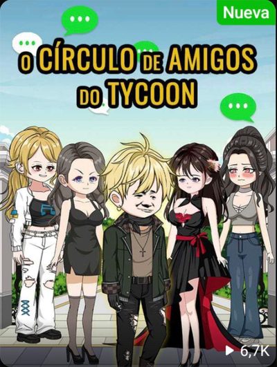 Capa da minisserie O Círculo de Amigos do Tycoon