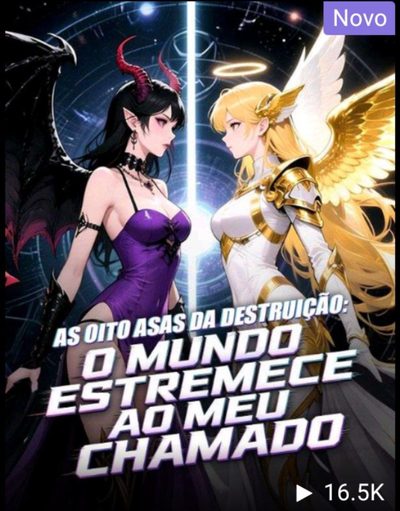 Capa da minisserie As Oito Asas da Destruição: o