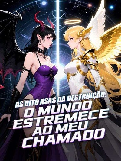 Capa da minisserie As Oito Asas da Destruição: o Mundo Estremece ao Meu Chamado