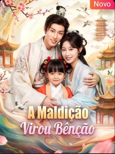 Capa da minisserie A Maldição Virou Benção
