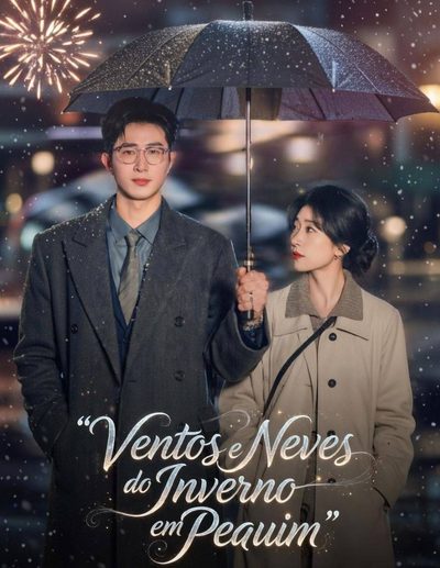 Capa da minisserie Vento e Neves de Inverno em Pequim