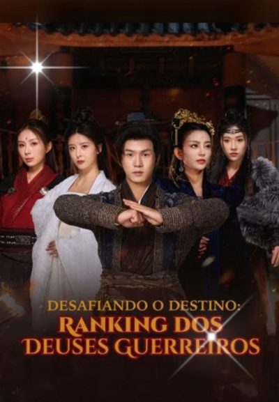 Capa da minisserie Desafiando o Destino: Ranking dos Deuses Guerreiros