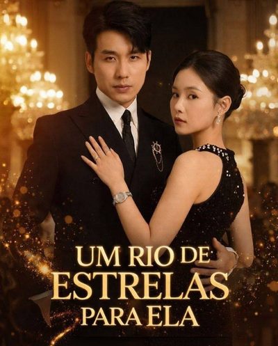 Capa da minisserie Um Rio de Estrelas para Ela