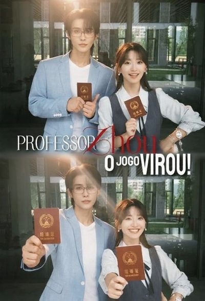 Capa da minisserie Professor Zhou, o Jogo Virou!
