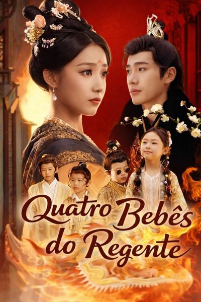 Capa da minisserie Quatro Bebês do Regente