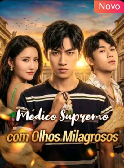 Capa da minisserie Médico Supremo com Olhos Milagrosos