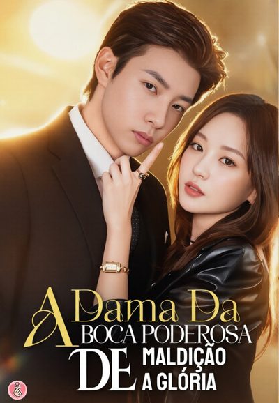 Capa da minisserie A Dama da Boca Poderosa: de Maldição a Glória