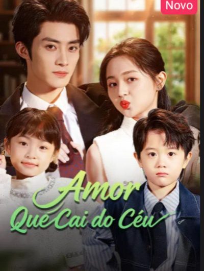 Capa da minisserie Amor que Caiu do Céu