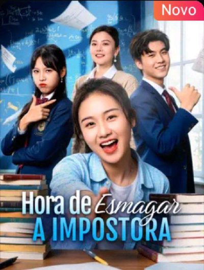 Capa da minisserie Hora de Esmagar a Impostora