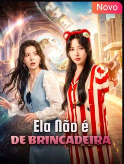 Capa da minisserie Ela Não É de Brincadeira
