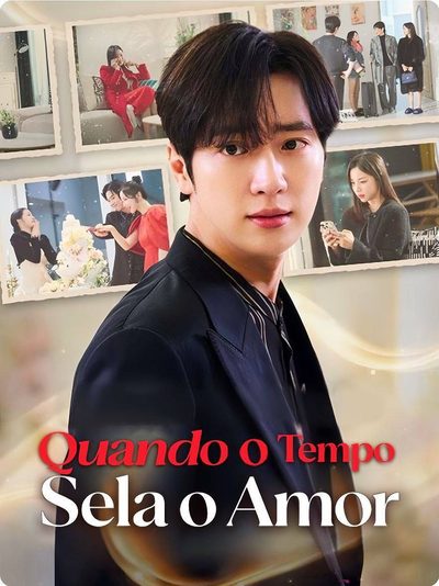 Capa da minisserie Quando o Tempo Sela o Amor