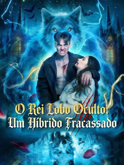 Capa da minisserie O Rei Lobo Oculto Um Híbrido