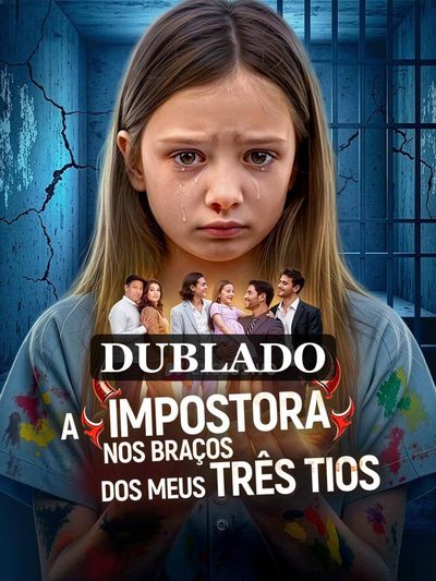 Capa da minisserie A Impostora nos Braços dos Meus Três Tios