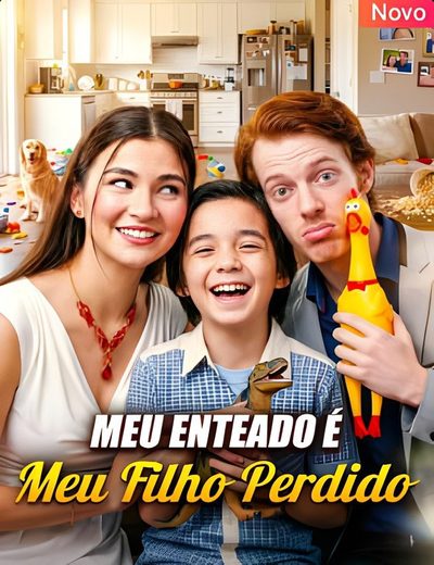 Capa da minisserie Meu Enteado É Meu Filho Perdido