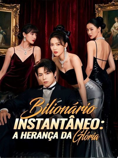 Capa da minisserie Bilionário Instantâneo: a Herança da Glória