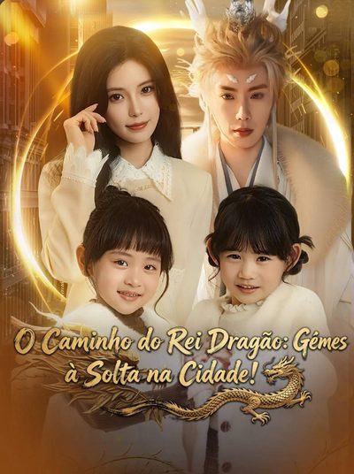 Capa da minisserie O Caminho do Rei Dragão: Gêmeos à Solta na Cidade!