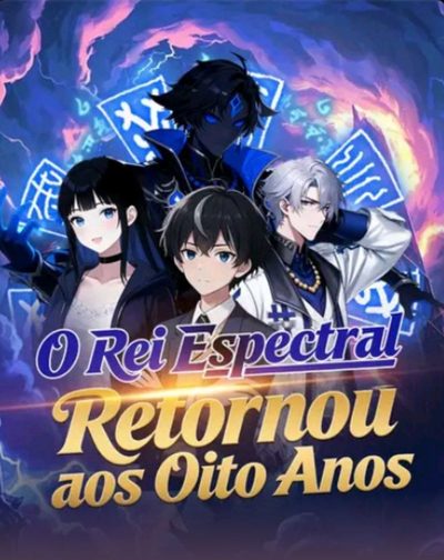 Capa da minisserie O Rei Espectral Retornou aos Oito Anos