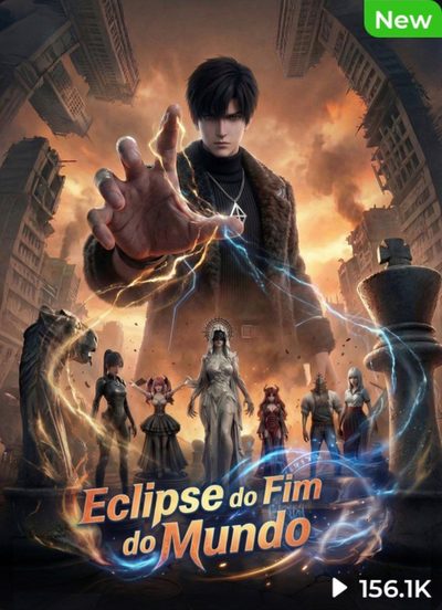 Capa da minisserie Eclipse do Fim do Mundo