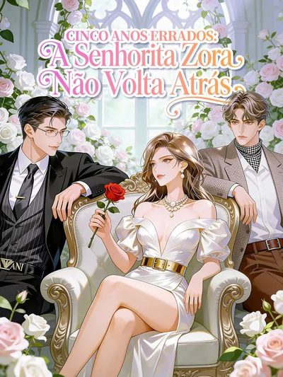 Capa da minisserie Cinco Anos Errados a Senhora Zora Não Volta Atrás
