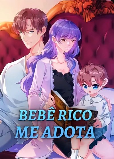Capa da minisserie Bebê Rico Me Adota