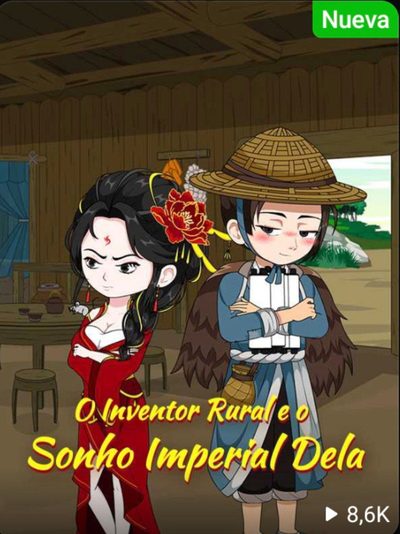 Capa da minisserie O Inventor Rural e o Sonho Imperial Dela