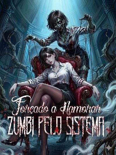 Capa da minisserie Forçado a Namorar Zumbi Pelo Sistema