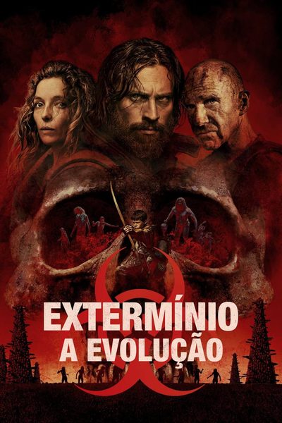 Capa da minisserie Extermínio - a Evolução