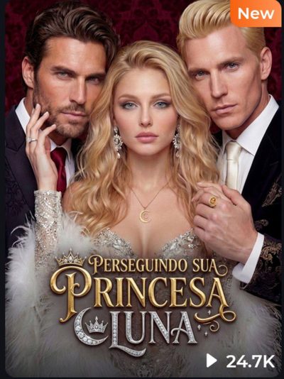 Capa da minisserie Perseguindo Sua Princesa Luna