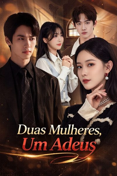 Capa da minisserie Duas Mulheres, Um Adeus