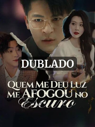 Capa da minisserie Quem Me Deu Luz Me Afogou no Escuro