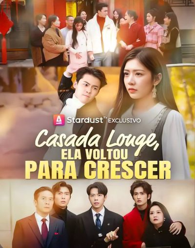 Capa da minisserie Casada Longe, Ela Voltou para Crescer